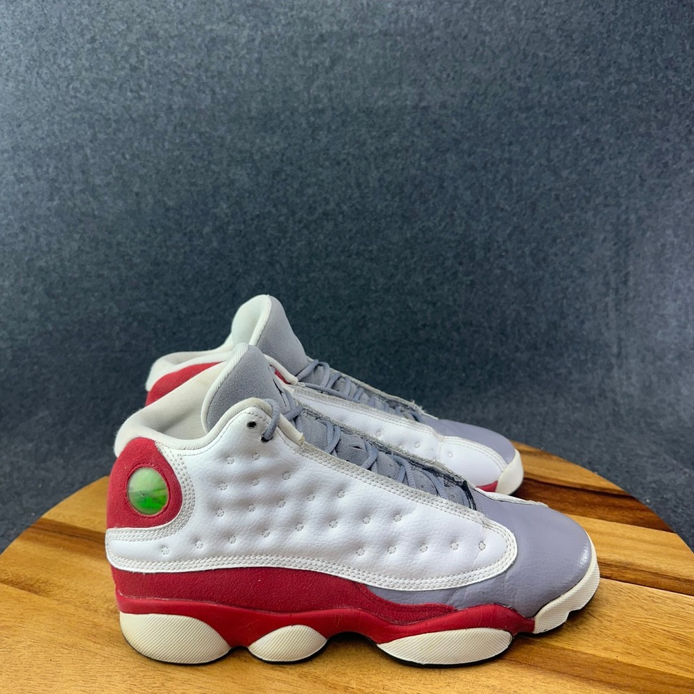Air Jordan 13 Retro Grey Toe Kids Size 7Y GS Womens 8.5 Sneakers 414574-126